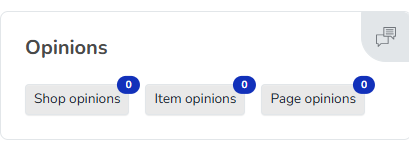 The "Reviews" tile on the customer dashboard in the Hummerce store